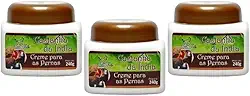 Creme para Pernas Castanha da Índia, Tratamento para Varizes e Má Circulação, Kit com 3 Unidades, 240g Cada