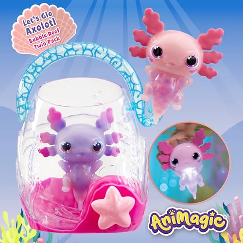 Animagic GOLIATH Pack double Axolotl Aquarium à bulles / Dès - vue 5