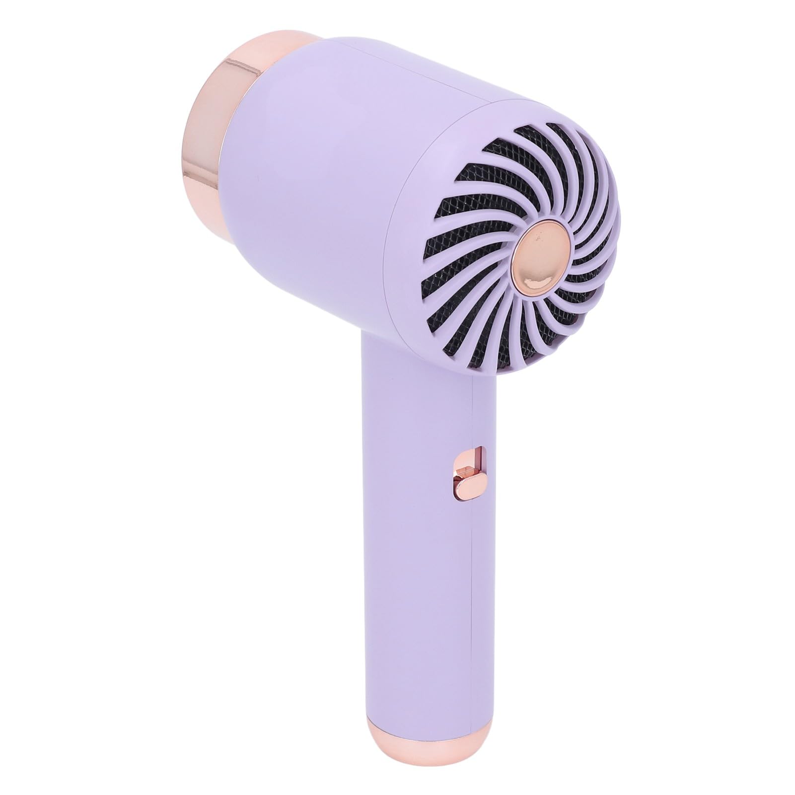 Ionen-Haartrockner, 1500mAh kabellos, fortschrittliche Ionentechnologie, heiß/kalt Schnell­ trocknend Reise-Haartrockner für Frauen/Männer für Zuhause, mit Diffusor (PURPLE)
