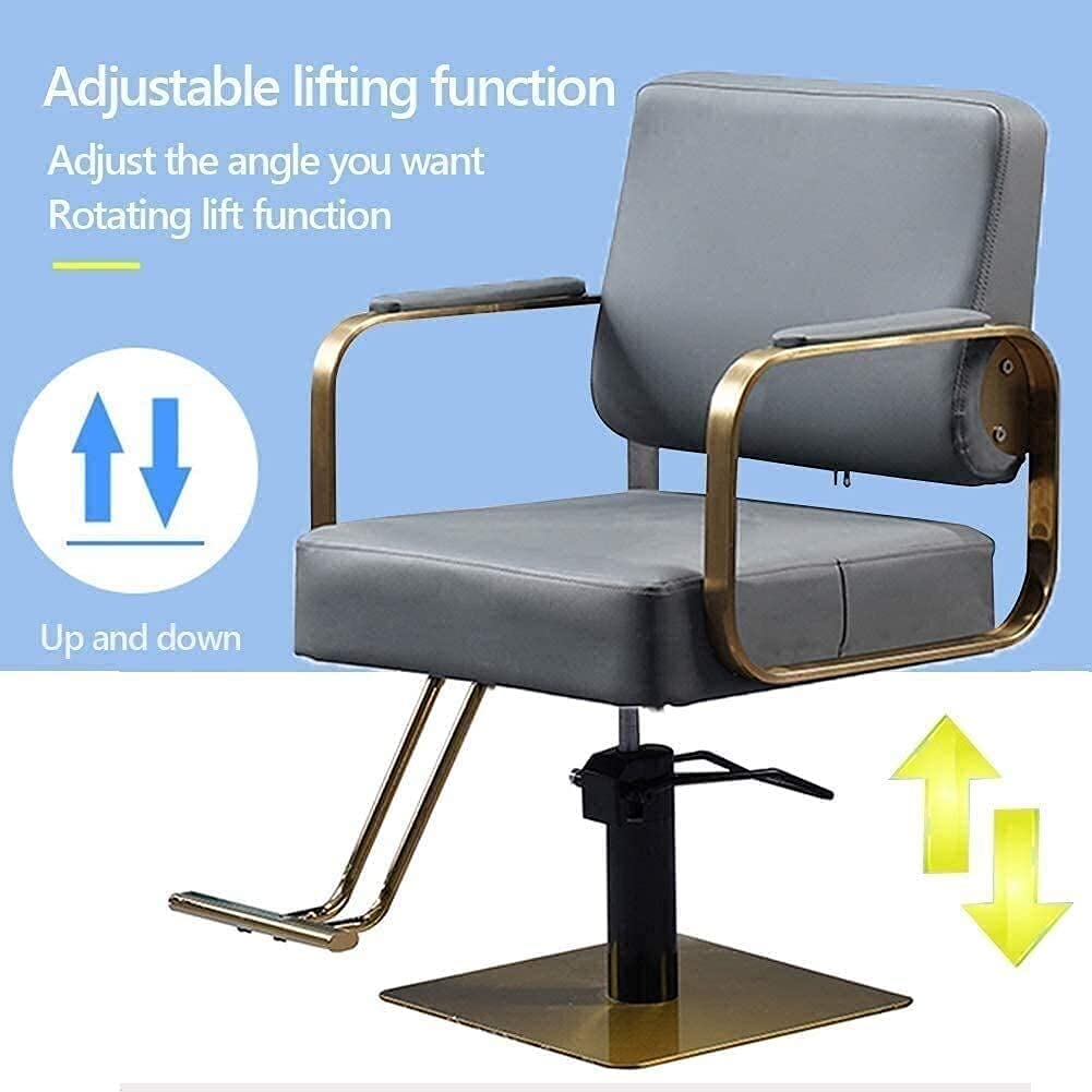 Amazon｜ヘアカットサロンチェアヘアサロンチェアスタイリング360°回転