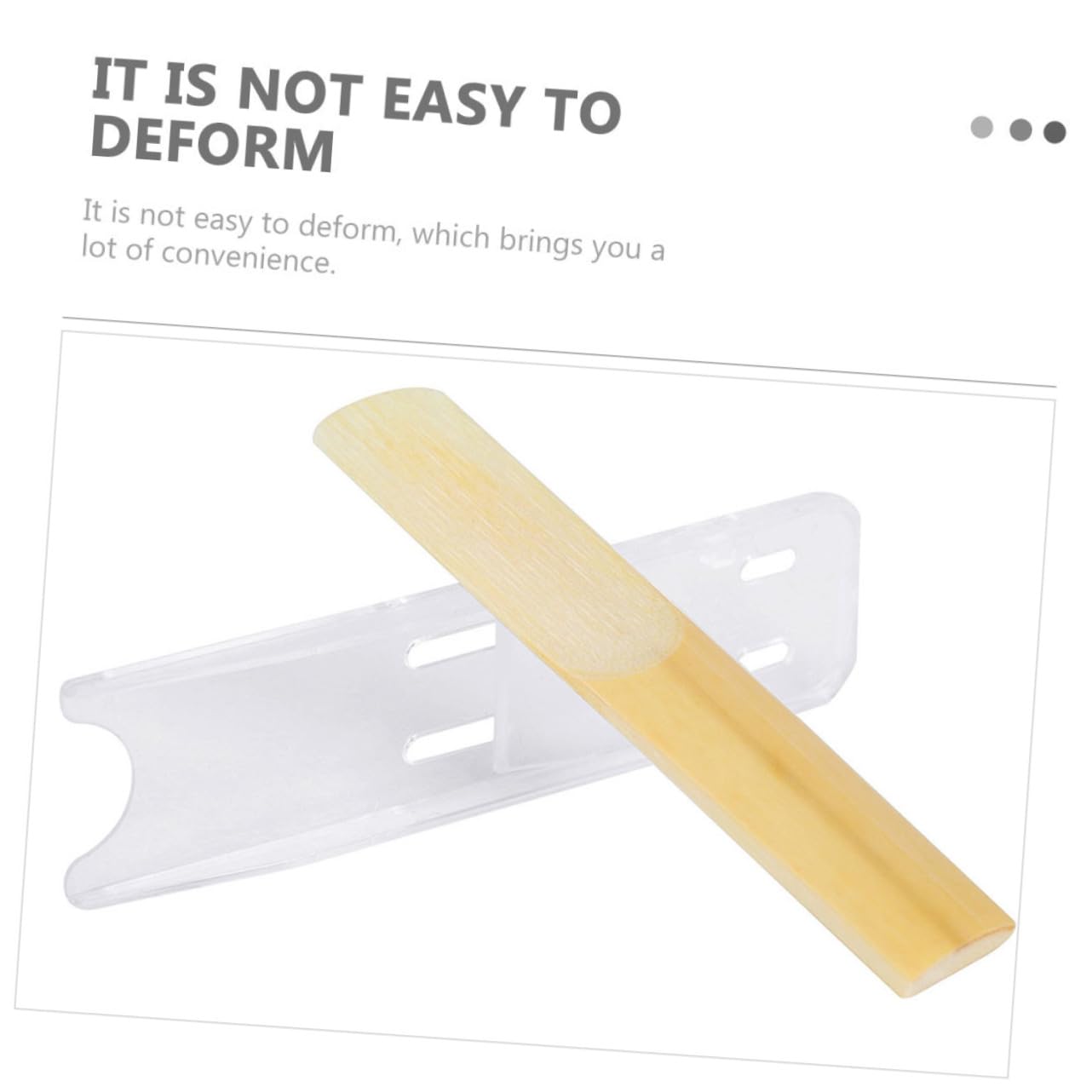 ULDIGI Set of 10 Clarinet Reeds 2.5 Replacement Parts for Clarinet and Handmade