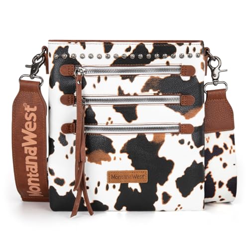 Image of Montana West Crossbody Bags for Women Multi Pocket Cross Body Bag Purses with Guitar Strap
