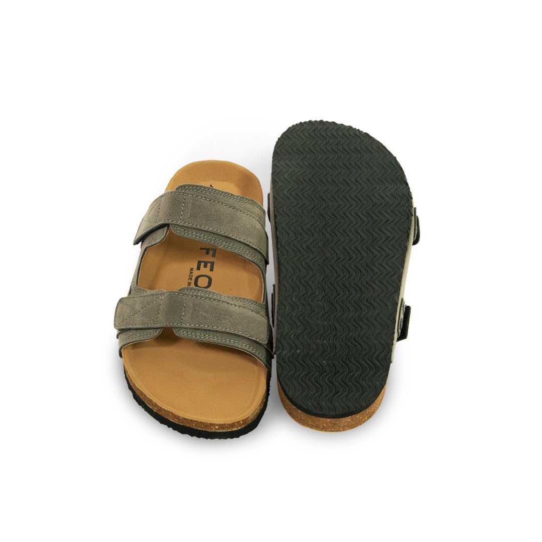 SHADOW Slide Sandals for Men, Double Strap-image-44