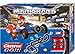 Carrera GO!!! 62492 Mario Kart Mach 8 Electric Powered Slot Car Racing Kids Toy Race Track Set Includes 2 Hand Controllers featuring Mario versus Luigi in 1:43 Scale