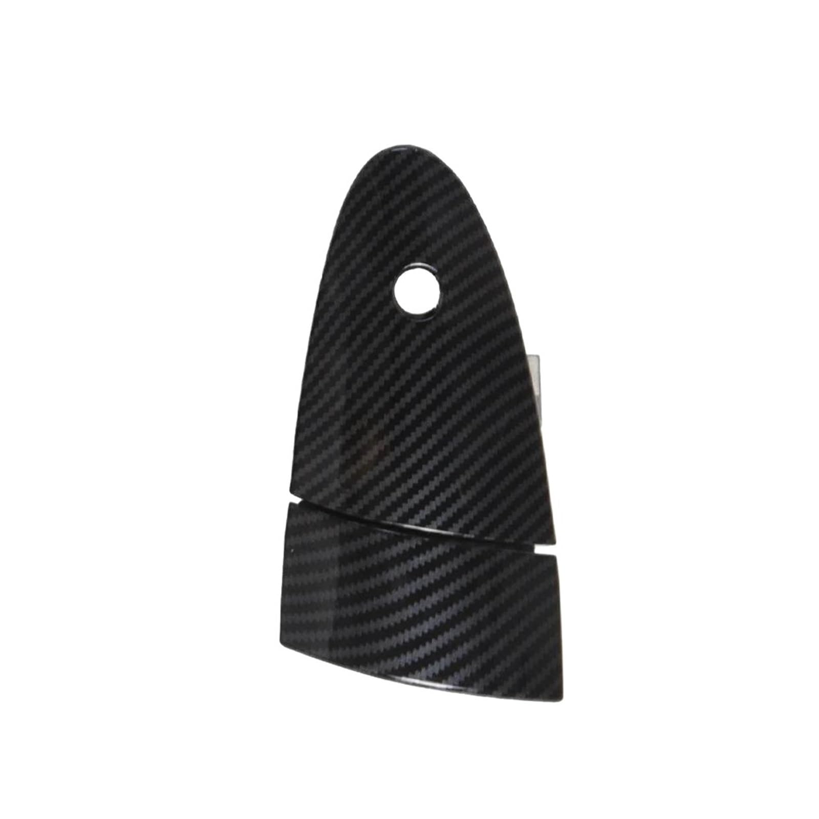HLWXMDZ Car Exterior Outer Door Handle for CR-Z CRZ 2011 2012 2013 2014 2015 LHD RHD 72141-SZT-G01 72181-SZT-003 Car Parts(Carbon,Left Driving Left)