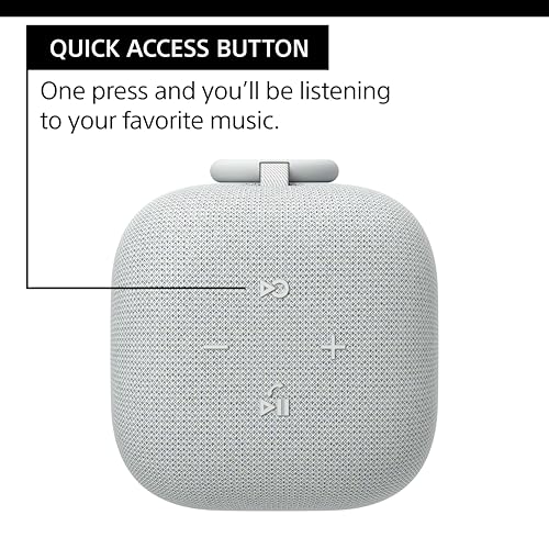 Image of Sony LinkBuds Wireless Portable Bluetooth Speaker, Light Gray