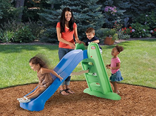 Little Tikes Easy Store Large Slide , Blue/Green & Easy Store Jr. Kid Picnic Play Table #TOP2