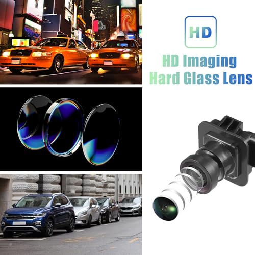 Image of ACROPIX Car Rear View Back Up Camera Wide Angle Park Assist Reverse Camera Fit for Ford Focus 2012 2013 2014 No.BM5Z19G490P /BM5Z19G490C - Pack of 1