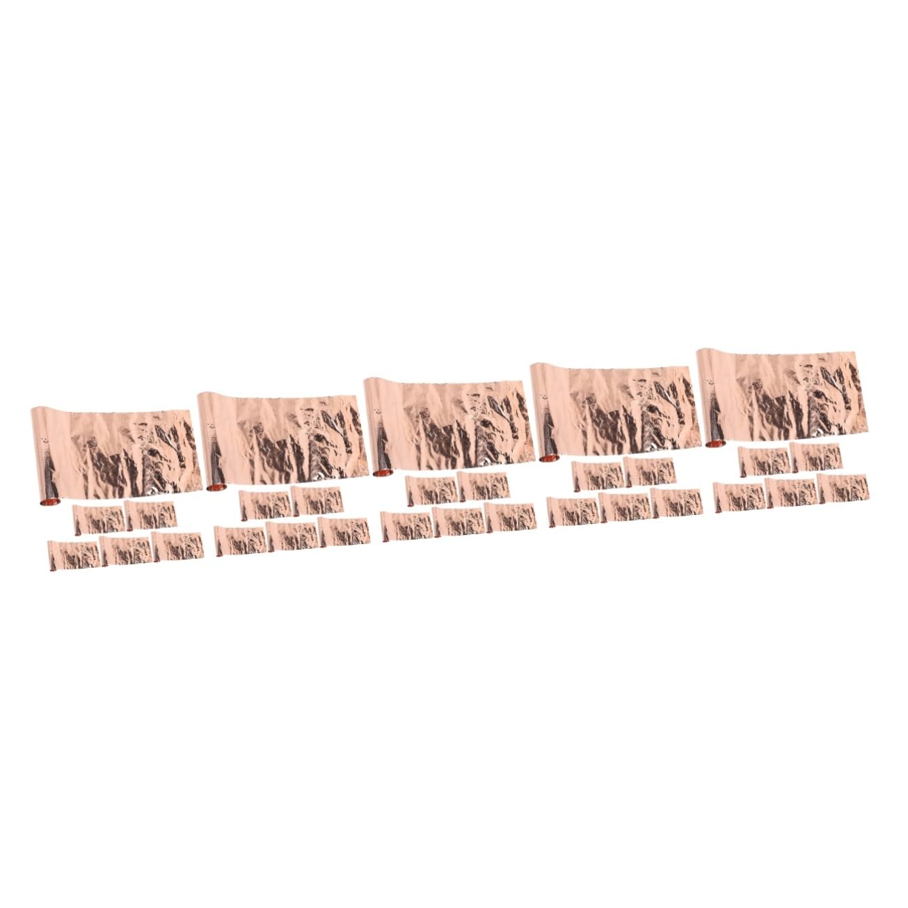 30rolls Copper Metal Thick for Projects Crafts Repairs and Precision Machining