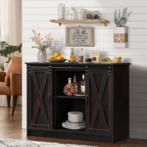 4 Ever Winner BS0043 Coffee Bar Cabinet With Storage thumb #7