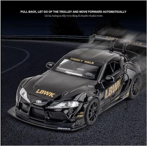 Image of 1:32 Model Car Diecast Toy Cars Kids with Sound and Light Door Can Be Opened Toy Vehicle for Kids Best Gift Toys for Kids Boys