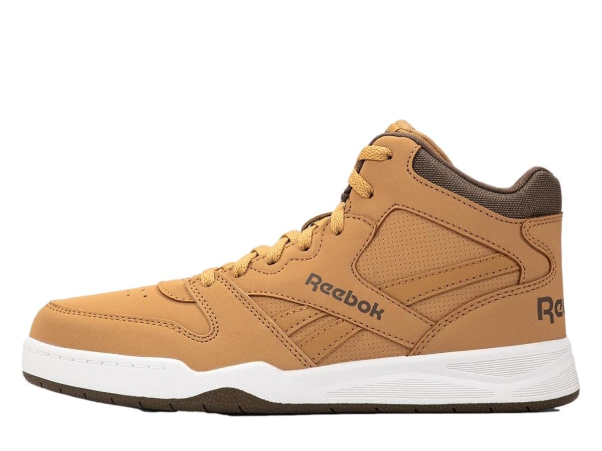 Reebok BB 4500 Court Trainers, Camel/White/TREKGREY, 31.5 EU / 13.5 UK, Camel White Trekgrey, 13 UK Child