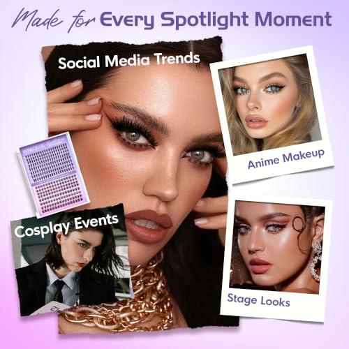 Image of Bottom Lashes 288pcs, DIY Lower Lash Clusters