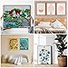 2 Pieces Cross Stitch Fabric, Aida Cloth 14 Count 19.6 x 21.6 Inch, 14 Count Aida Cloth White, Cross Stitch Fabric Classic Reserve, for Craft Embroidery, Handmade Needlework, DIY Handicrafts