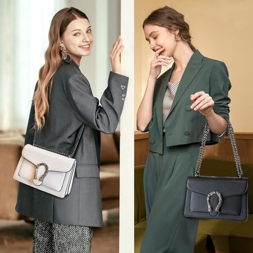 Image of Travistar Crossbody Bags for Women Small Handbags PU Leather Shoulder Bag Purse Evening Bag Quilted Satchels with Chain Strap