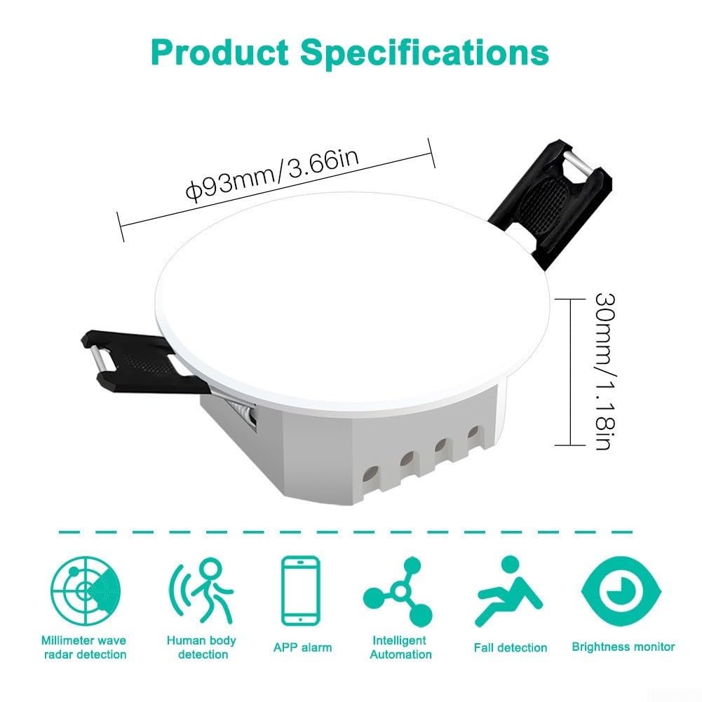 Sensor Presencia Milimétrico para Hogar Seguro(WIFI)