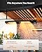 DR. INFRARED HEATER DR-239 3000W Indoor & Outdoor Infrared Patio Heater, Wall or Ceiling Mount, IP55 Weatherproof, Commercial or Residential, 220V-240V Electric Heater with Remote & Mounting Kit