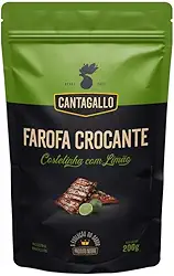 Cantagallo, Farofa de Costela Crocante com Limão 200g Cantagallo
