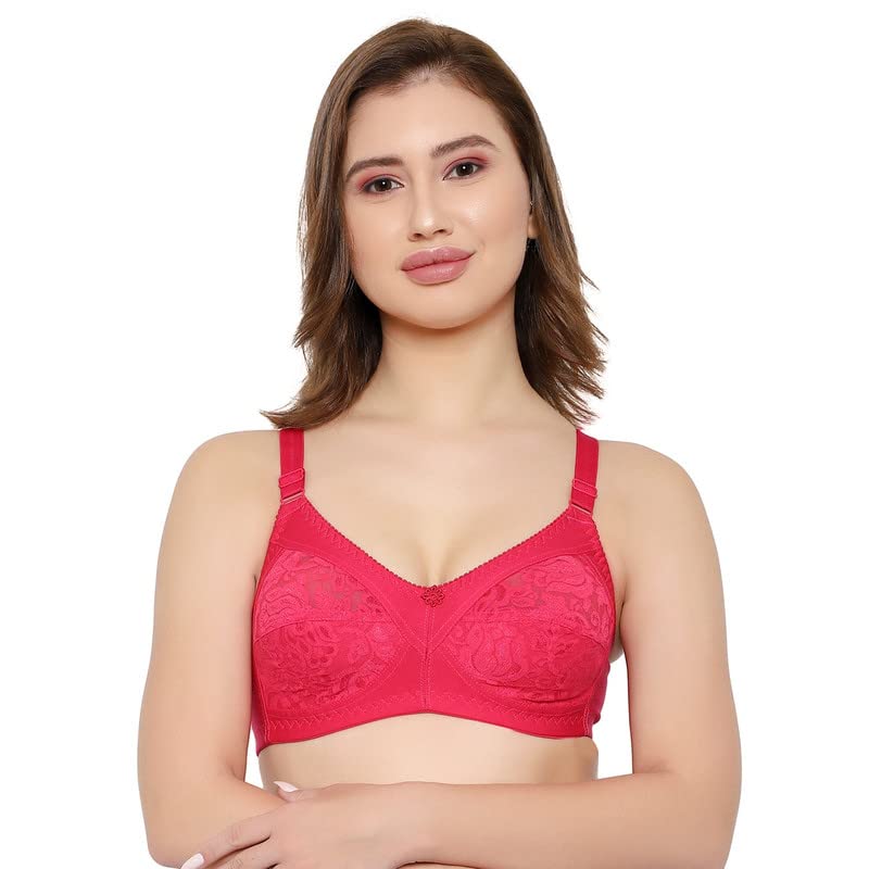 Image of Women Net Non-Padded Wire Free Regular Bra