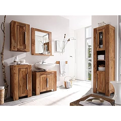 Woodkings® Badmöbel Set Stark 5-teilig Cover
