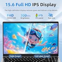 ZAQTG 15.6 Inch Laptop with AI&Office 365, 6GB RAM 128GB SSD(2TB Expandable), Win 11 Laptops Computer, J4105 Processor, 7000mAh, IPS FHD, Type-C, WiFi5, BT4.2, Thin Portable — image 3