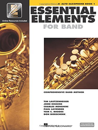 Essential Elements 2000, Book 1 Plus DVD: Eb Alto SaxophoneÂ Â  [ESSENTIAL ELEMENTS 2000 BK 1 P] [Paperback]