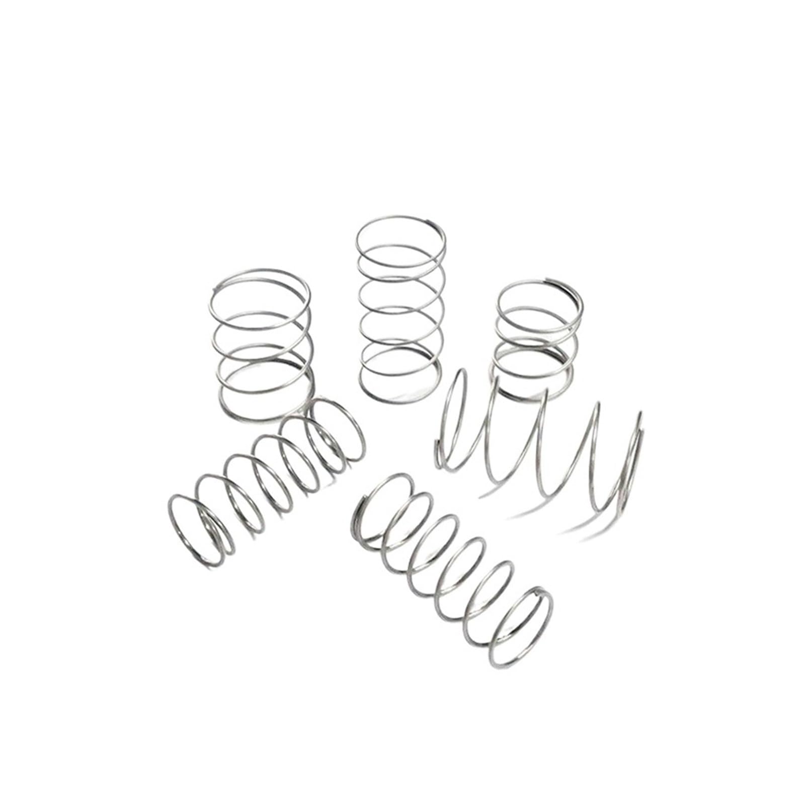 Ressort de compression 10 pièces en acier inox 304 pour atelier mécanique