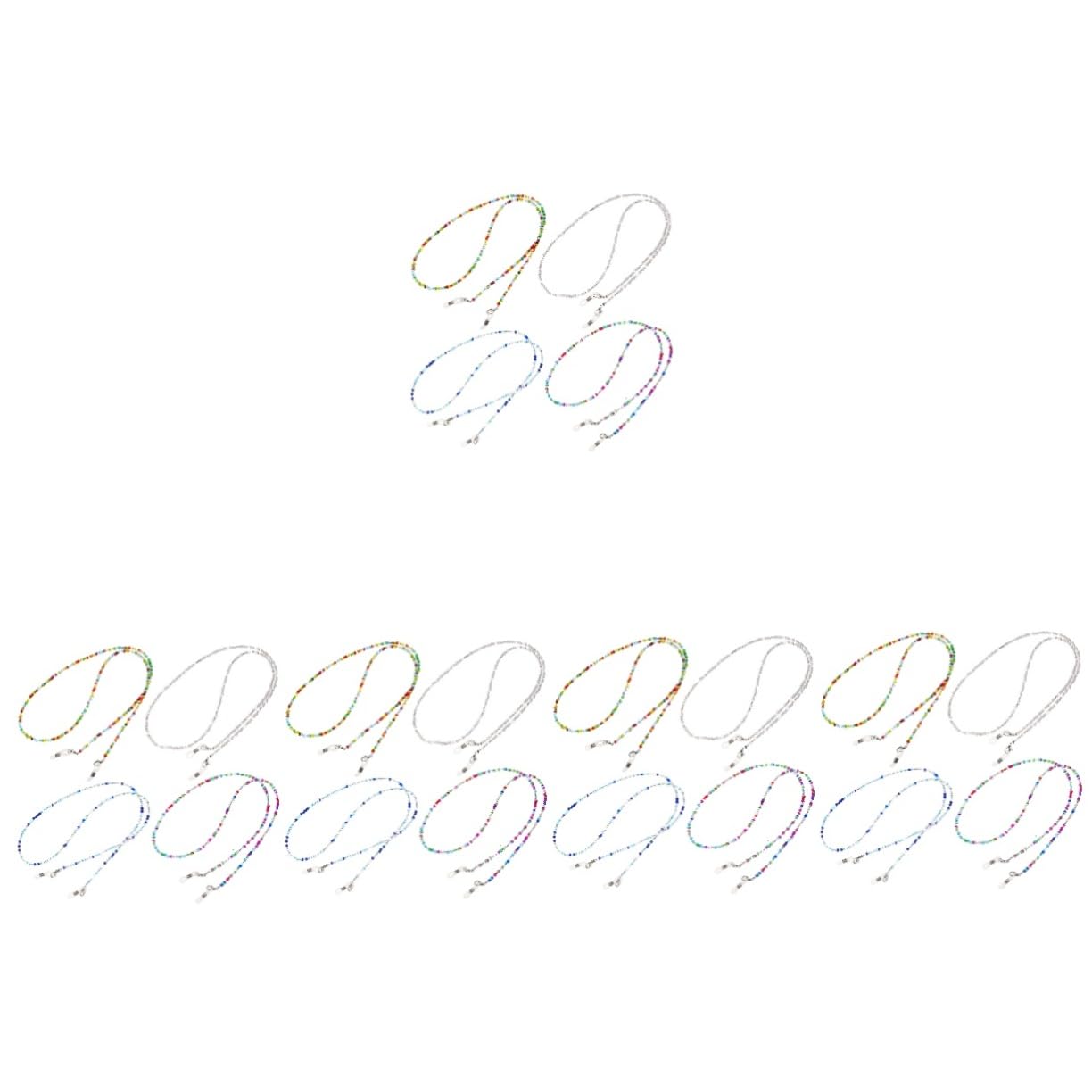 12 Stück Bunte Brillenkette Brillenhalter Brillenband Brillenkette Brillenhalter Um Den Hals Brillenhalter Um Den Hals Brillenband Sonnenbrillenband
