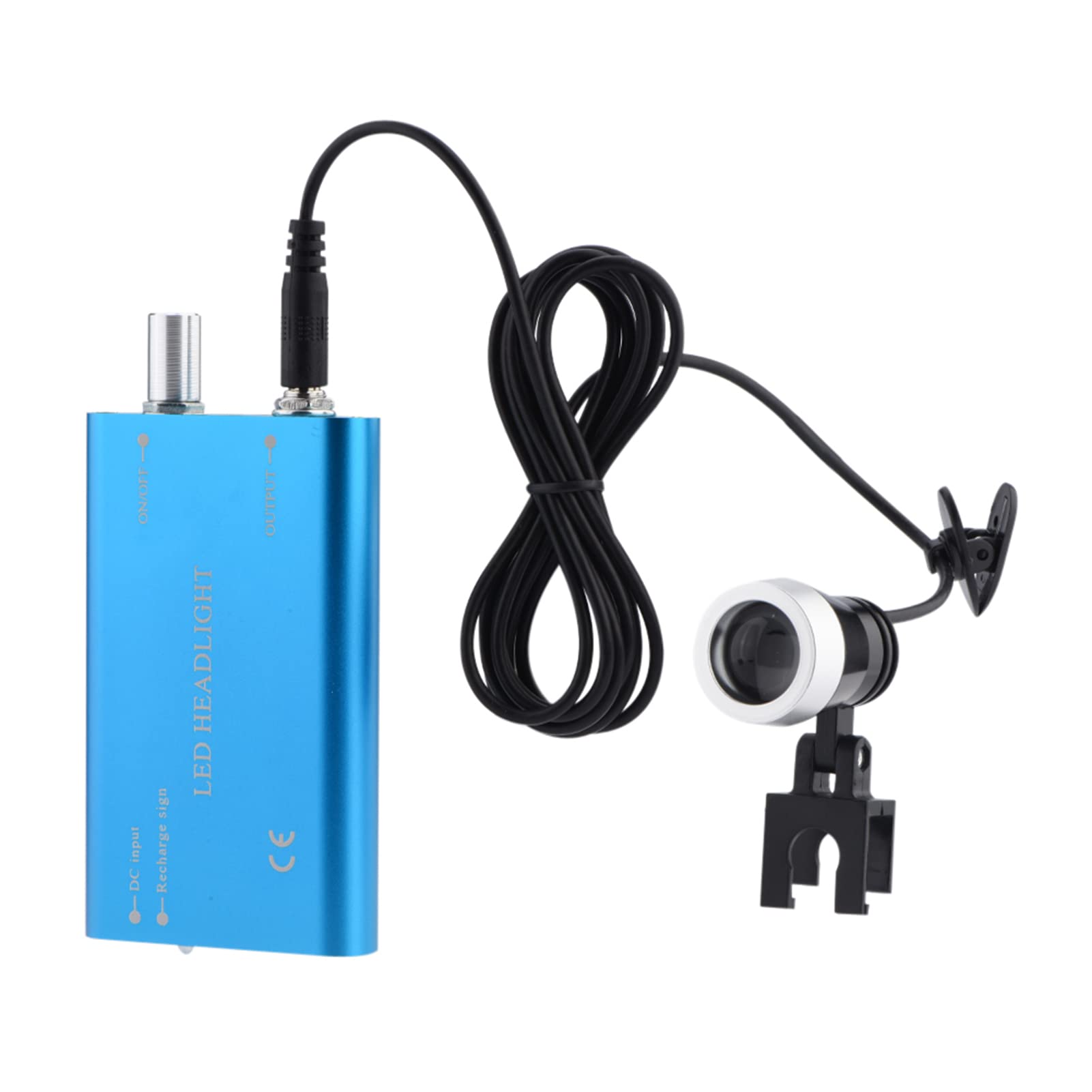 1 Pz Portatile Dentale Luminoso LED Faro Dentista Chirurgia Lampada Frontale per Lente D'ingrandimento