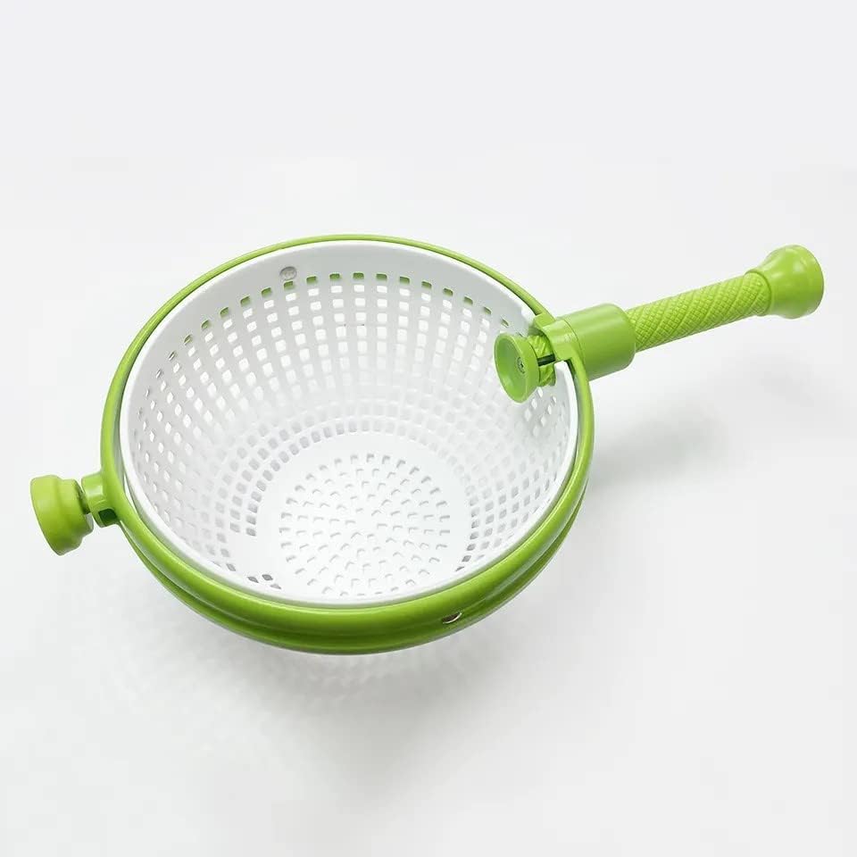 Fruit & Vegetable Tools Salad spinner with colander Salad large plastic manual spinner colander
