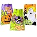 Rhode Island Novelty Assorted Halloween Theme Trick Or Treat Drawstring Goody Bags - 36 Units - 1 Design/Pkg