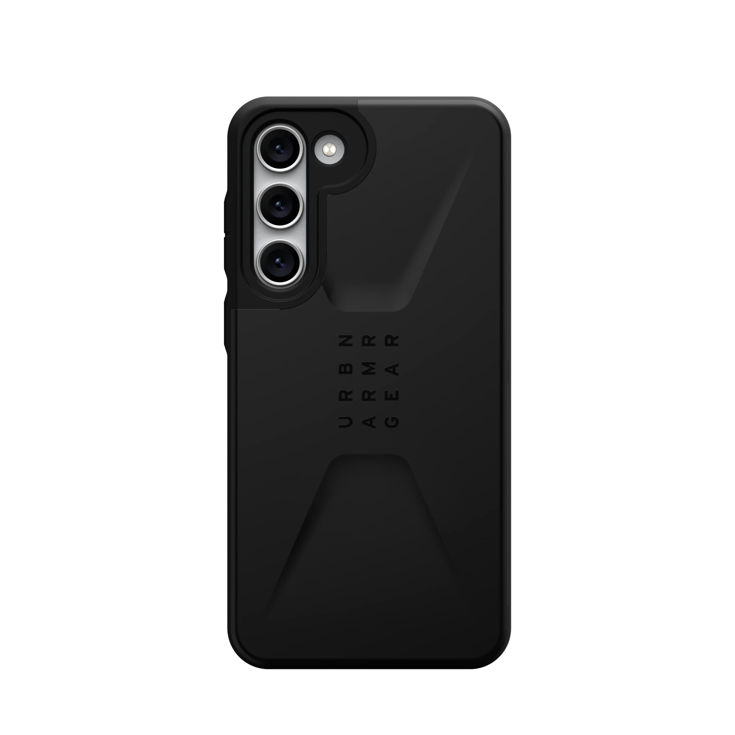 Urban Armor Gear Civilian Funda Protectora Samsung Galaxy S23 Plus Case [Oficialmente Designed for Samsung, Wireless Charging Compatible Cover, Funda Resistente a los Golpes] Negro