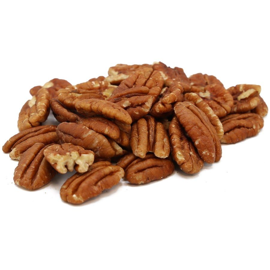 C.J. Dannemiller Pecan Halves, Bulk 10 LB Box, Roasted & Buttered & Salted, Perfect Pecans for Snacking, Mixed Nuts, Trail Mix