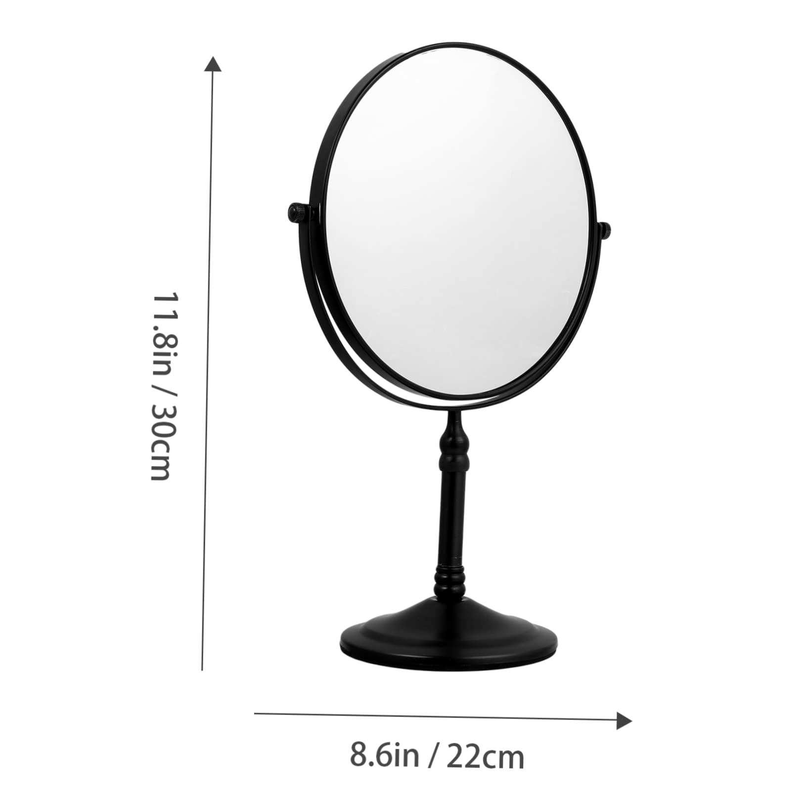 Specchio da Tavolo Cosmetico Doppio Lato 8 Pollici Ingrandimento 3x