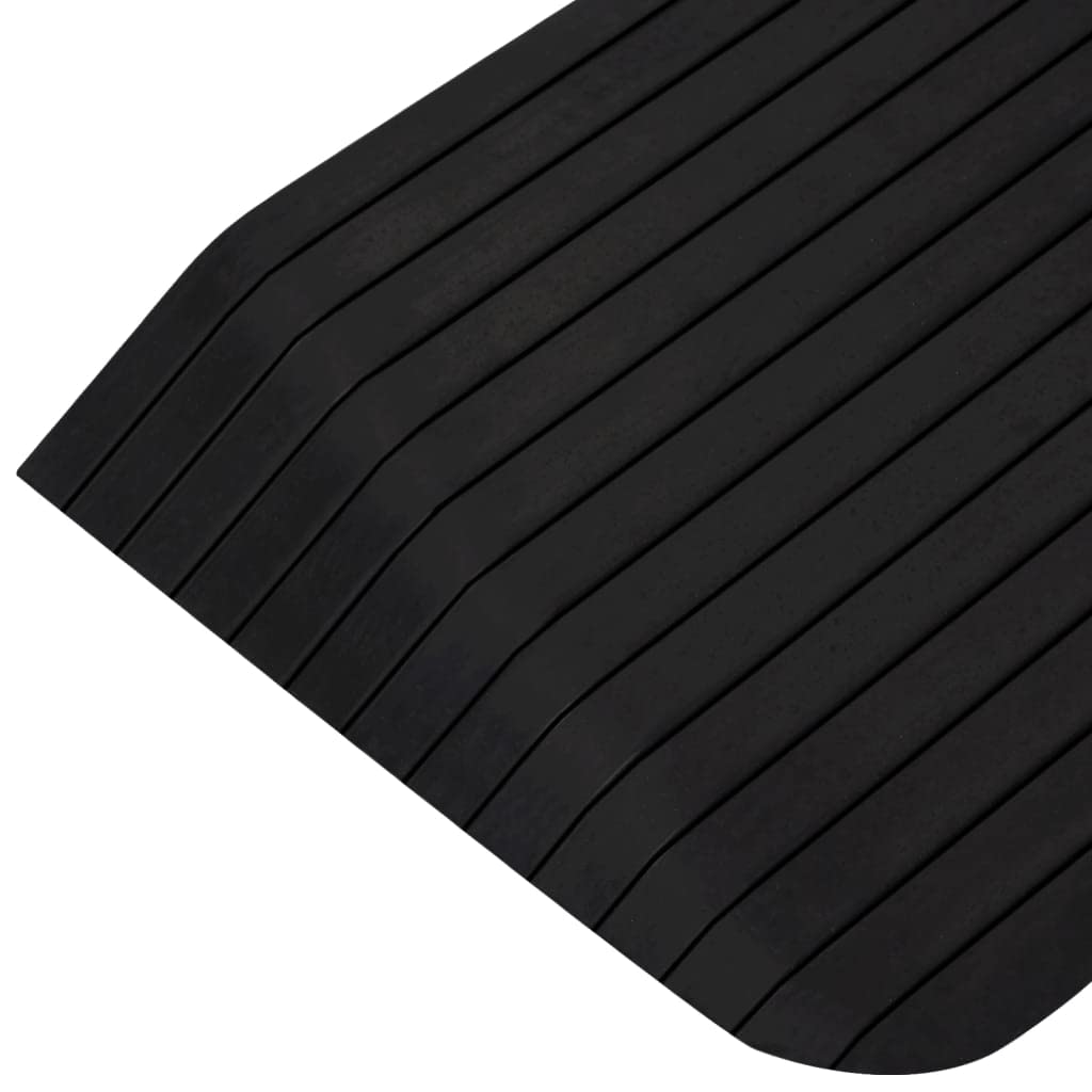 SKM Rampas de umbral (2 unidades, 110 x 41 x 5 cm, caucho, peso: 24,3 kg, 150975)