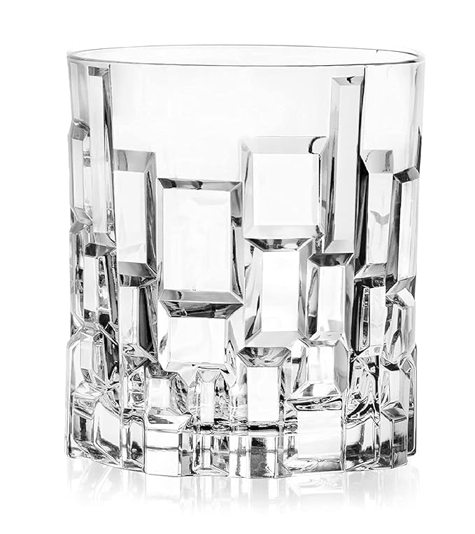 Red-Rubby 350ML Water Glass Tumbler Highball Glasses Clear Iced Tea and Glasses for Drinking Cocktail, Juice, Milkshake, Coke, Soda, Dishwasher Safe Pack of (Crytal Glasses, Set of 2)