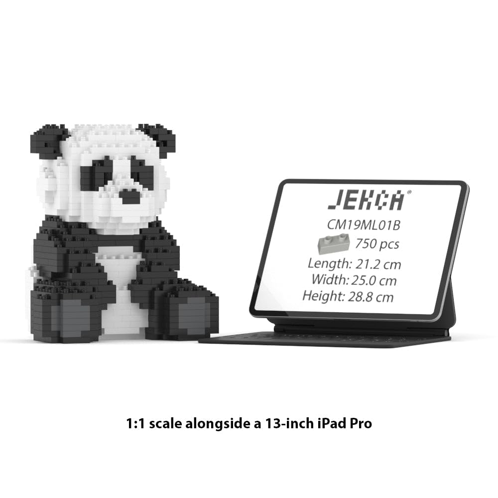 JECKA Animal Building Blocks for Kidults Panda 01S