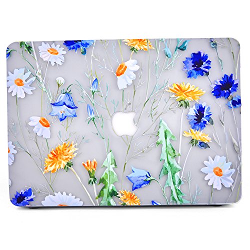 Case for MacBook Air 11, L2W Floral Design Pattern Glossy Matte Clear See-Through Case Cover Compati - //coolthings.us