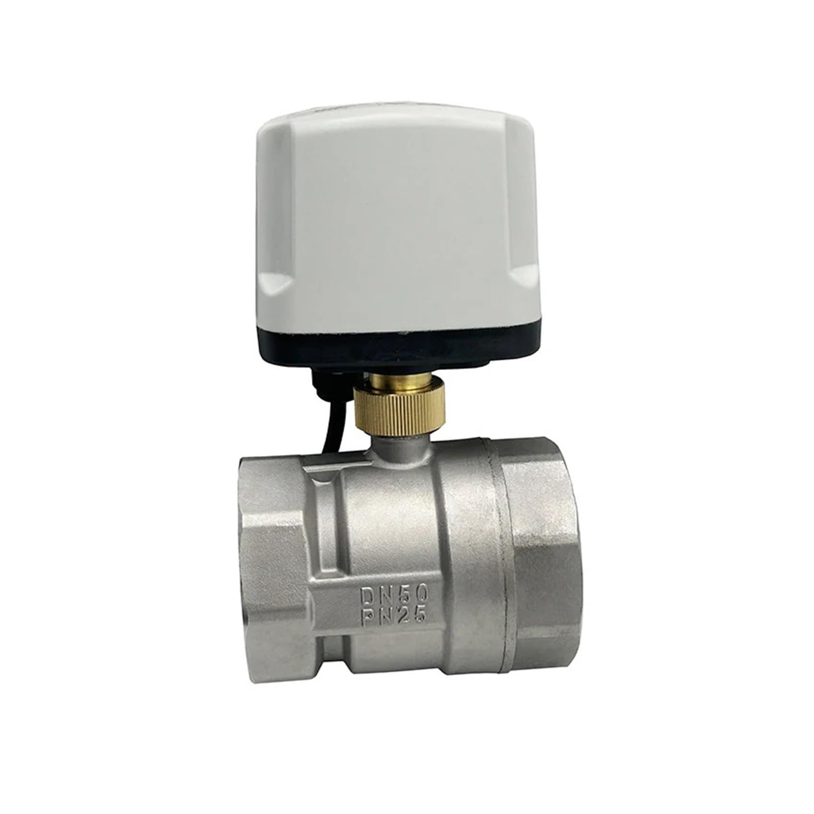 VSPPJYFG 2" IP65 Two Way Waterproof Motorized Ball Valve Stainless Steel Electric Ball Valve(DC12-CR04)