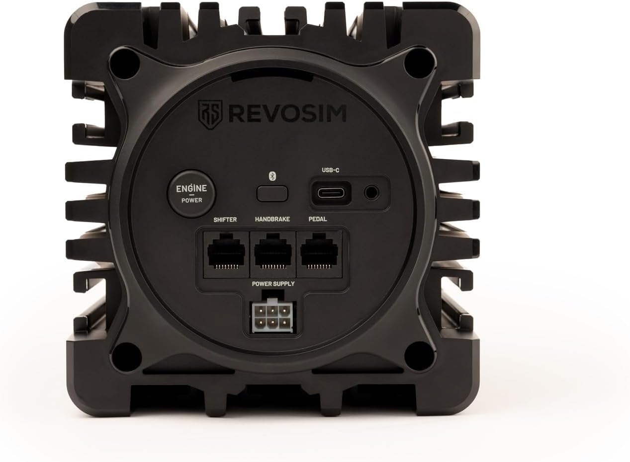 Pack Simulation RS PURE Volant GT, Base DD 9Nm et Pédalier de Précision Load Cell, Setup Complet pour Course sur PC, Immersion et Performance. Toutes fixations incluses - PCRSPUREPACK3