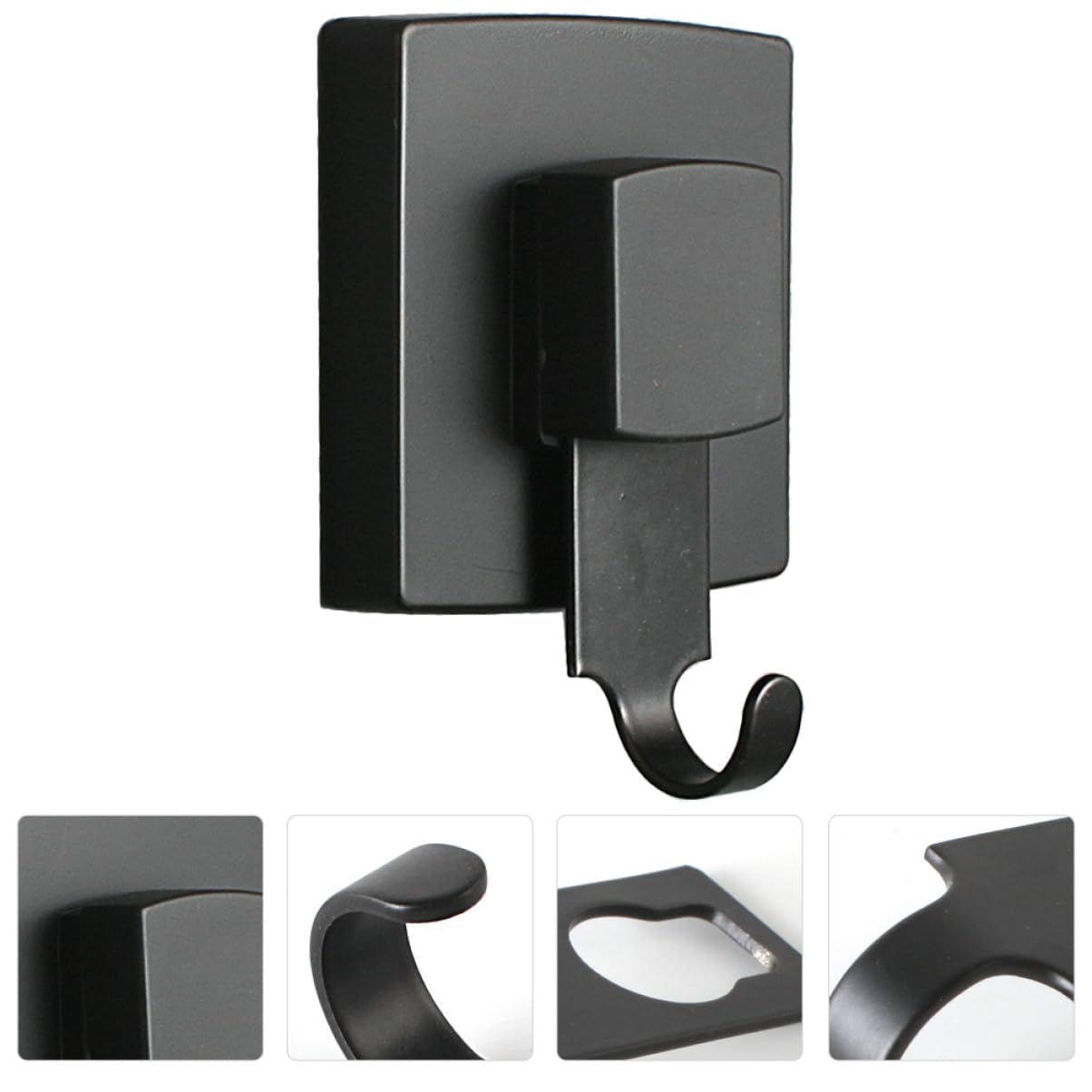 Housoutil 3 Ganchos De Acero Inoxidable Para Pared Sin Taladros Sin Marcas Para Baño Cocina Armario Y Oficina.