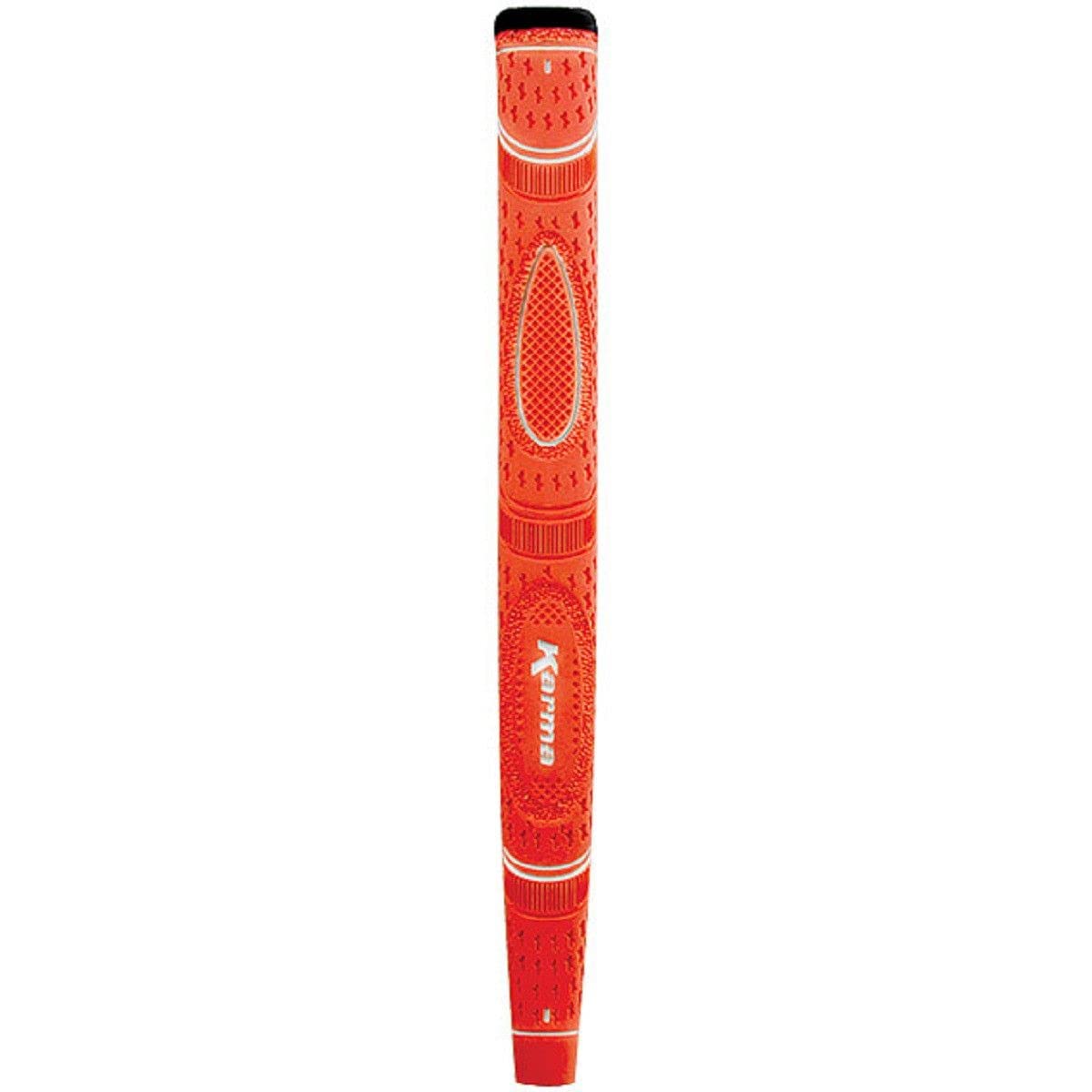 Karma Dual Touch Orange Midsize Golf Putter Grip for Men and Women