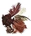 Touch of Nature Packaged Loose Turkey Flat Feathers Jasper 14GM 1pkg
