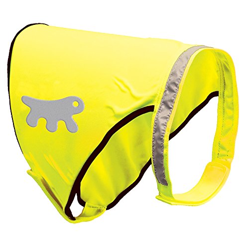 Mantellina riflettente regolabile per cani