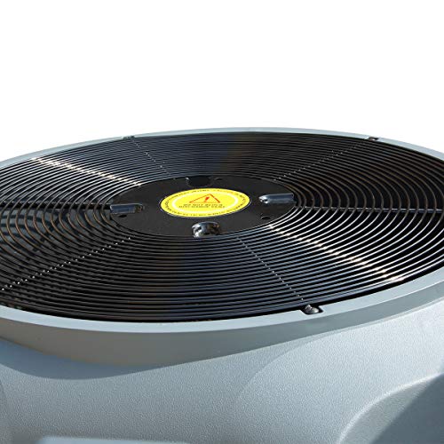 Xtremepowerus 75210 53,000 Btu Heat Pump Titanium Super Quiet Swimming Pool Heat Pump Pool & Spa Heater Digital Display thumb #2