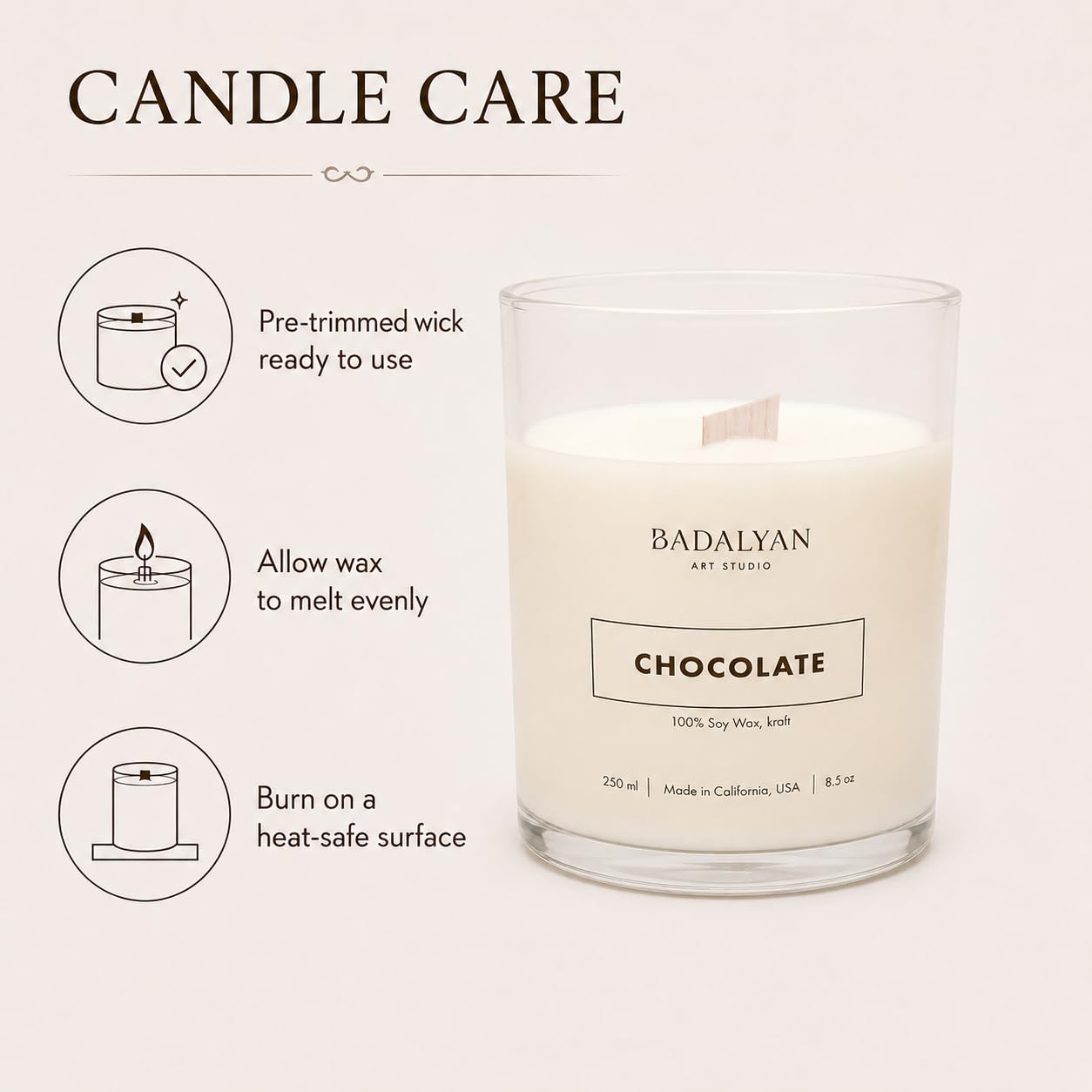 Velas perfumadas, velas de soja con mecha de madera en tarro de cristal, regalos de relajación para mujeres, velas de baño y trabajo corporal para el hogar, velas naturales para