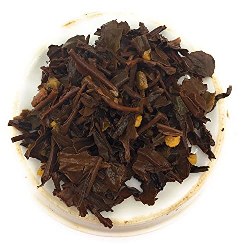 Image of Siyacha Tea Citrus Black Tea , 250 Grams , Premium Assam Orthodox Tea , Orange Peel , Lemon Peel Blend , Light Strength , Bright and Zesty Flavor , Healthy Losse Leaf , Refreshing Summer Beverage , Makes 125 Cups (approx)