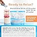 LEILO Calming Kava Drink Mix | Berry Flavored powder to Support Relaxation | Non-Alcoholic/Adaptogen Mocktail Mix | (10 Ct./Servings)