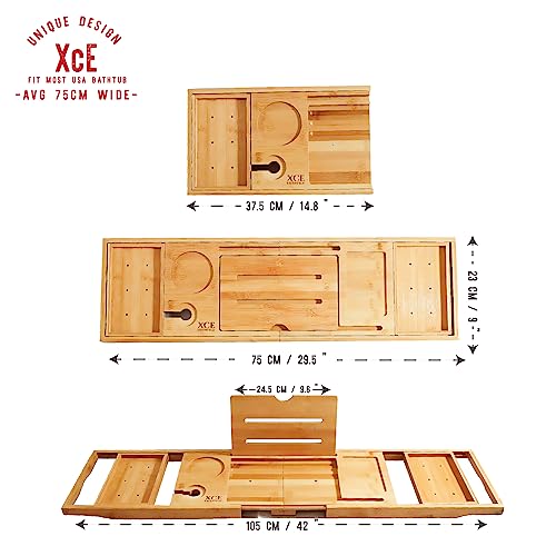 Xce XCEBATHFOLD01 Foldable Bathtub Tray Expandable To 105Cm thumb #2