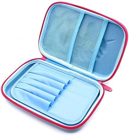 Miniatura 3 de iDelta - Estuche para lápices, bonito diseño de unicornio de EVA en 3D, resistente a los golpes, gran capacidad, múltiples compartimentos, para